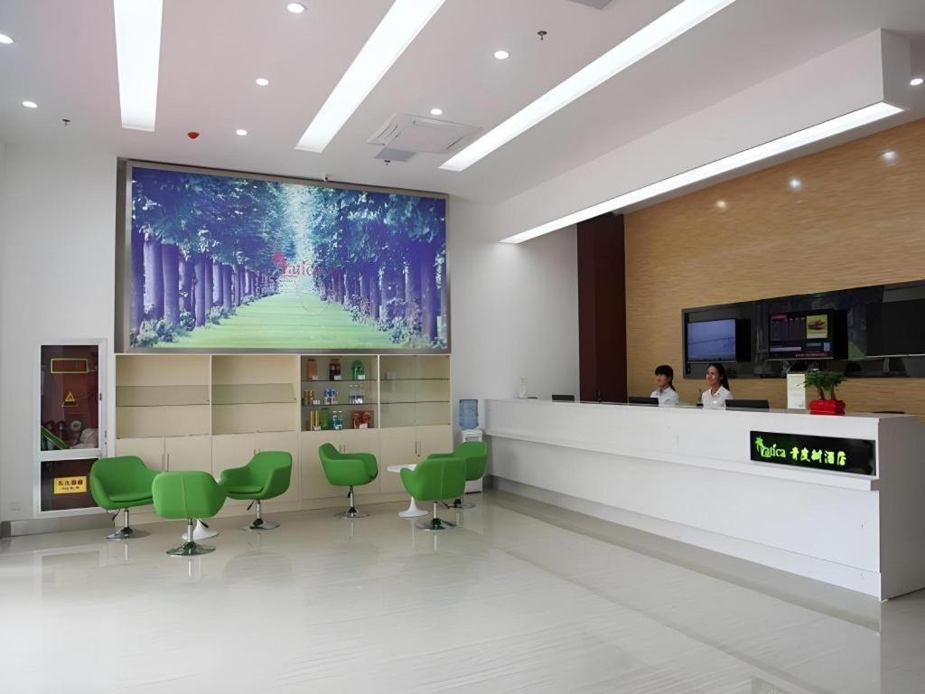 Vatica Lianyungang Haizhou Xinkong South Road Zhongyin Mingdu Hotel Hangzhou Bagian luar foto